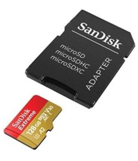 SanDisk Extreme A2 U3 V30 128GB 190 MB/s microSD