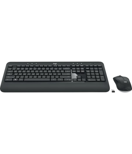 Logitech MK540 Advanced (DE, Kabellos), Tastatur, Schwarz