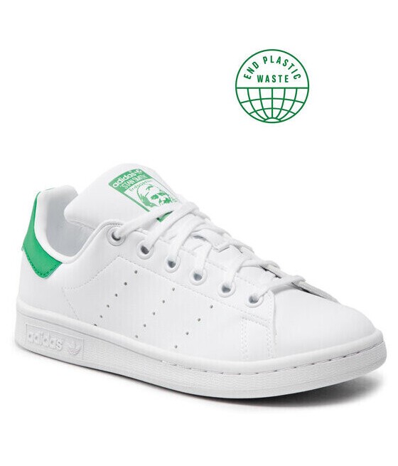 Adidas Stan Smith K Kids white/cloud cloud (Primegreen) white/green