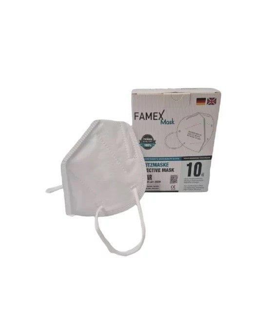 Famex FFP2 Maske Weiß 10er...