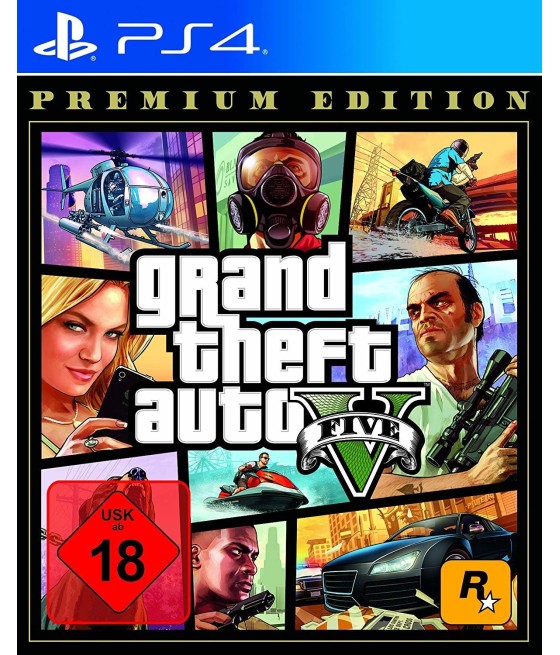 Grand Theft Auto 5 (GTA 5) Premium Edition (PS4)