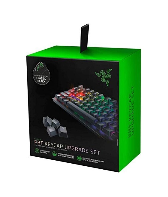 Razer PBT Keycap Upgrade Set schwarz