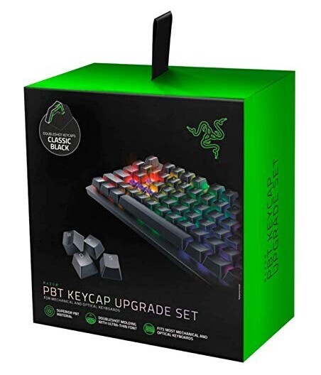 Razer PBT Keycap Upgrade Set schwarz