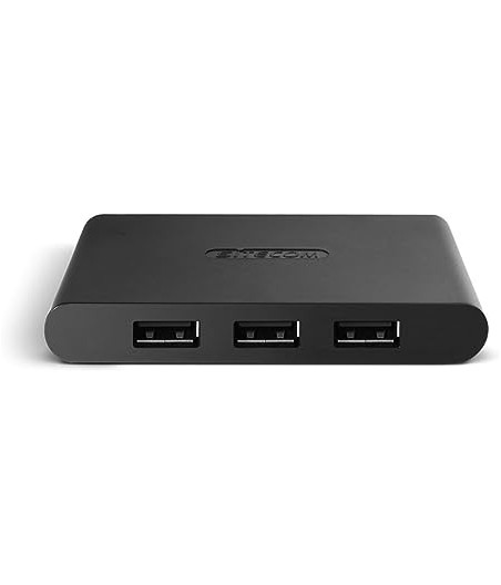 Sitecom CN-080 USB 2 Travel Hub 4 Port, Schwarz