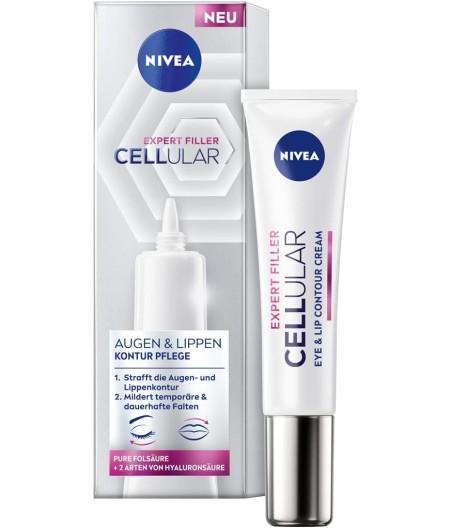NIVEA Cellular Expert Filler Augen & Lippen Konturpflege (15 ml)