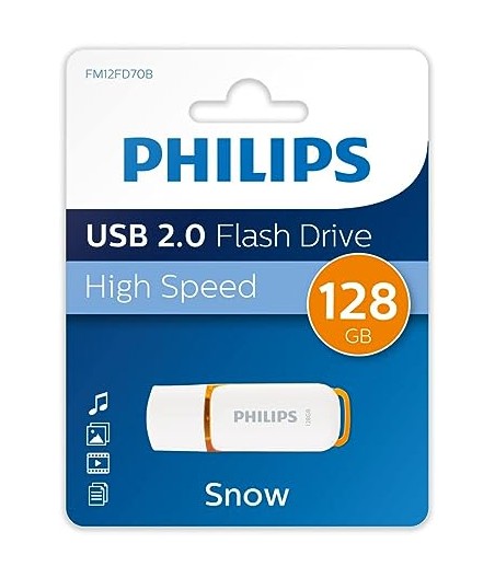 Philips - Snow Edition - 128 GB USB 2.0 - Sonnenaufgangsorange